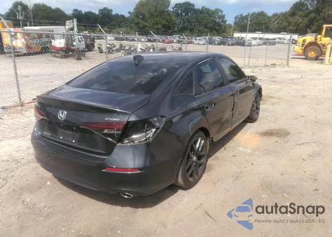 2025 Honda Civic Sport z USA, uszkodzony, nr VIN 2HGFE2F53SH518548